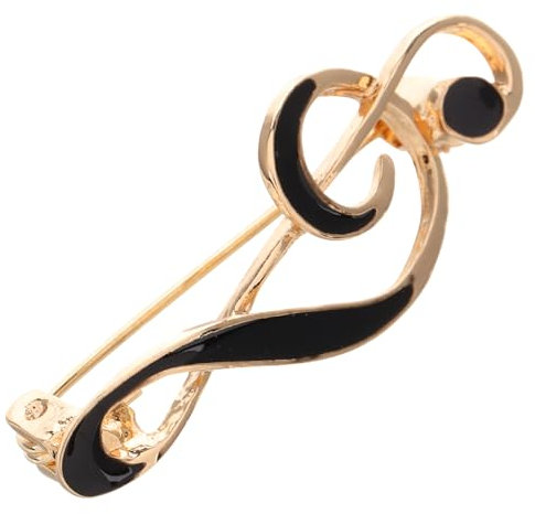 CONGARTENO Pin Brosche Musikinstrument Schmucknadeln Broschen Musikschmuck Nadeln Für Rucksäcke Musiknotenbrosche Emaille Nadeln Mit Musiknoten Schalclips Mantelschalclip