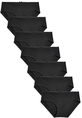 NEXT Damen Slips mit hohem Baumwollanteil, 7er-Pack