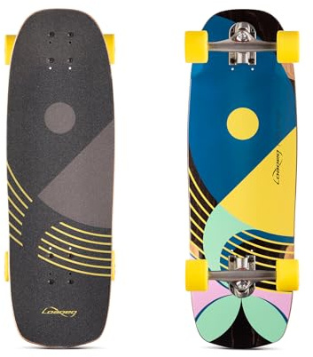 Loaded Boards Ballona Mini Cruiser Longboard Skateboard (Willy, Complete)