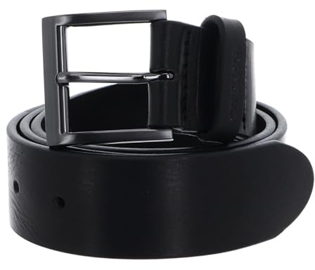 Strellson Gürtel Leather Belt 4,0 W115 Black schwarz