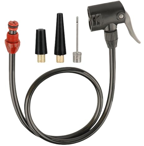 Verlängerungsdüse für Luftpumpe – Schnellkupplung, wasserdicht, multifunktional, Verlängerung, Kompressor, Pumpe zum Aufpumpen – für Auto, LKW, Motorrad, Luftballons und Kissen