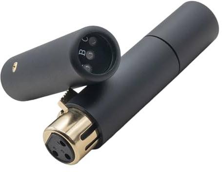 Tmboryuu Probador de Cable auditivo avanzado Prueba de línea XLR para diagnóstico preciso de Cable de micrófono multinúcleo en actuaciones en Probador auditivo de Escenario