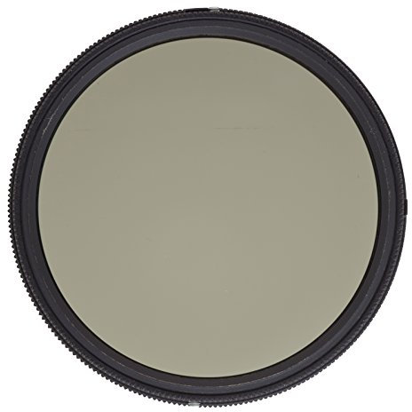Heliopan 58 mm Variabler Graufilter (705890) mit speziellem Schottglas im schwimmenden Messingring