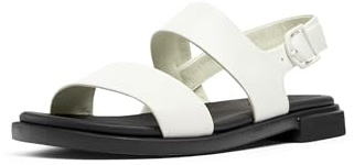 Camper Women's Edy K200573 Sandals, White Natural 015, 5 UK