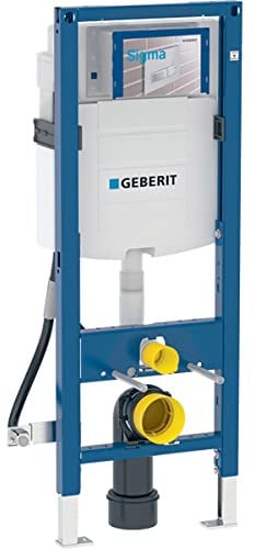 Geberit 111.350.00.5 – Rack 12 cm (UP320 Duofix mit verdeckter Spülkasten Sigma) für Behinderte