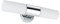 Paulmann Spiegelleuchte Lenia, Chrom/Transparent, Glas/Metall, 703.50