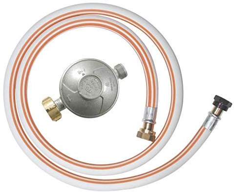Kit Tuyau Flexible Butane Avec 1 Détendeur, 1 Tétine Et 1 Tuyau Flexible 1m50 - DG170TV810/B