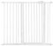 Safetots Extra Tall Metal Safety Gate Pressure Fit, 113.8cm - 121.4cm, White, 104cm in Height, Extra Tall Stair Gate, Tall Baby Gate, Easy Installation