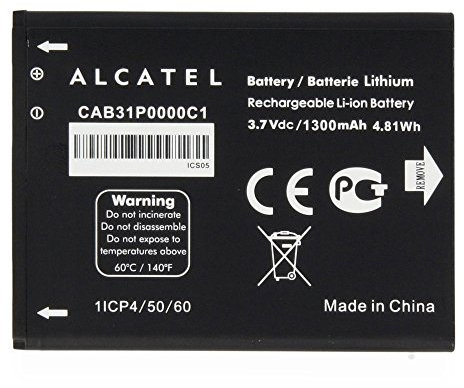 Batteria CAB31P0000C1 Alcatel per Alcatel One Touch Pop C3 Alcatel One Touch Pop C1 Alcatel One Touc