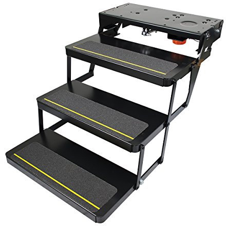 Kwikee 365837 25 Series (20,3 cm Rise) Stufenmontage mit Logiksteuergerät und ohne Schalter-Kit