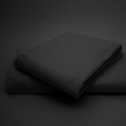 Artistic Fashionista Limited Non-Iron EASY CARE 16 (40cm) Extra Deep Fitted Bed Sheet - PERCALE Quality for Thick MATTRESS - Single, Double, King & Super King- ALL UK SIZES NEW (King Size, Black)