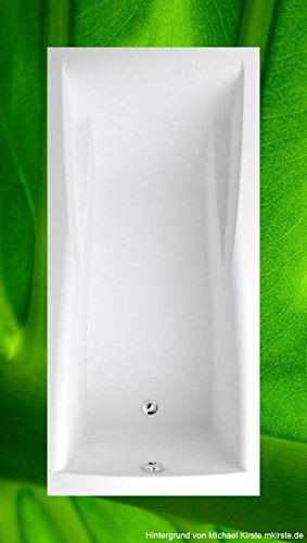 Baignoire 190 x 90 COLUMBA + Bretelles + Vidage