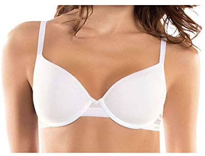 Si E' Lei - Reggiseno 2506 Coppa B, Bianco, 4