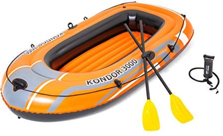 Bestway Schlauchboot-Set „Kondor 3000“ 232 x 115 x 36 cm