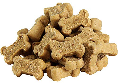 Schecker Hundeleckerli - Mini Soft Knochen mit Strauß & Kartoffel - glutenfrei - Hundekekse - Hundesanacks - 3 x 200 g