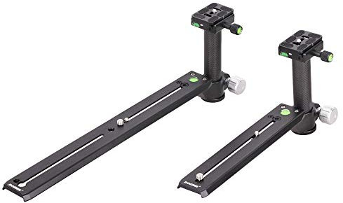 Telephoto Long-Focus Lens Bracket Clamping Pillar Camera Support Holder Nodal Slide Plate for Hydraulic Tripod Head (250mm)