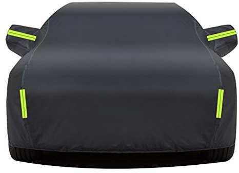 DUWEN Autoabdeckung Kompatibel mit Citroen Jumpy 2016 XS Van [2016-2020], Autogarage Auto Abdeckplane Abdeckung Vollgarage mit Reißverschluß Wasserdicht Outdoor Ganzgarage