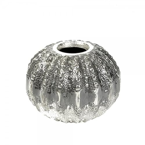Lambert - Teelichthalter - Uni - Aluminium - Farbe: Nickel/Graphit - (ØxH) 13,5 x 9,5 cm
