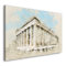 Kunstgestalten24 Leinwandbild Griechenland Akropolis Wandbild Kunstdruck Raum- u. Wanddekoration XXL
