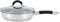 Royal Cuisine 24cm Non-Stick Frying pan Stainless Steel Deep Saute' Pans with lid Heat Resistant Handle Omelette Frying Pan for Induction Hob