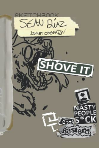 Sean's Sketchbook (Life is Strange 2) Notebook: Students and Teachers, (120 Pages 6 x9), Diary Journal for Writing, Writing Notebook, Back to school