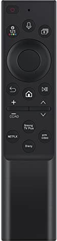 BN59-01385A Replace Smart Voice Remote Control fit for Samsung Neo QLED 4K 8K Smart TV Series Q60BD/QN85BD/Q60B/QN85B/Q80/Q80B/Q80BD/QN90B/QN900B/QN800B/QN90BD/QN95B & S95B OLED TV(2022)