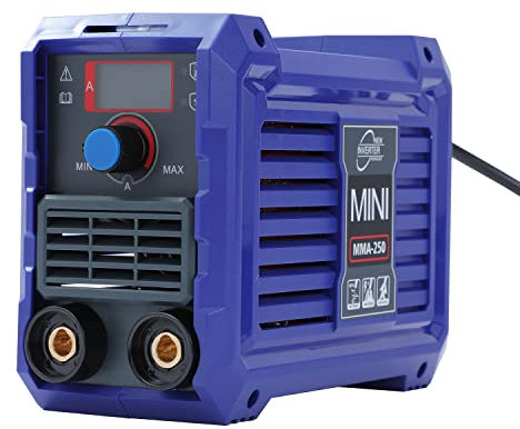 KATSU Mini Welding Machine ARC Welder Inverter Portable 20-250A MMA with LCD Display Household Welder Fits 1.6mm 2.5mm 3.2mm Welding Rods with Variety Accessories
