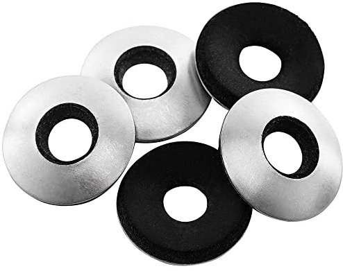 #14 x 1 OD Acciaio Inox EPDM Sigillatura Neoprene Rondelle di Gomma 100 PZ