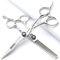Japan 440 Steel Scissors Professional Hairdressing Scissors For Barber Thinning Hair Shears 5.5/6/6.5 inch (6 inch-2pc)