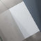 doporro Piatto Doccia Rettangolare 80x160 cm in Resina Minerale Bianco Effetto Pietra, Ultrasottile H 3 cm, Scarico Laterale con Piletta Inclusa – Geoma07