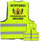 BETESSIN Jga Männer Weste - ACHTUNG! JUNGSELLENABSCHIED - JGA Accessoires Männer -Junggesellenabschied Männer Kostüm - Lustige Geschenkidee für Junggesellenabschied