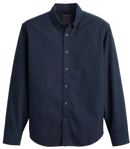 Levi's Men's Authentic Button Down Shirt, Lucio Navy Blazer GA, XL