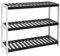 Vencier Bamboo Shoe Rack Natural – Easy Assembly & Strong Design Stand Shelf Organizer Ideal for Corridor, Bedroom, Bathroom, Hallway & Small Spaces, Large Capacity (3 Tier, Black/White)