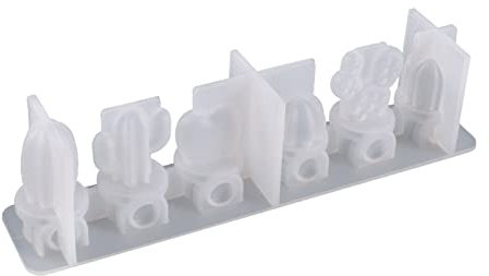 Kühlschrank-Aufkleber-Silikonform mit Kaktus-Magneten, dekorative Form für kreative Aufkleber für Erwachsene und Kleinkinder