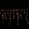 Gartenpirat Eisregen LED Lichterkette 12 m 480 LED warmweiß Weihnachtsbeleuchtung Timer außen innen