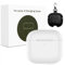 Estuche de Carga USB-C Compatible con Air Pods 4rd, Estuche de Carga inalámbrico Tipo C con emparejamiento Bluetooth Botón de sincronización para Cargar