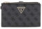 GUESS Laurel SLG Double Zip Organizer Coal Logo