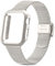 Yisica Cinturino per Apple Watch 38mm, Custodia Rigida Protettivo Cover, Metallo in Acciaio Inossidabile Cinturini Magnetico per iWatch 3/2/1 (Luce stellare & Cinturino Luce stellare, 38MM)