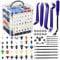 Uolor 1565PCS Universal Car Trim Clips & Fasteners Kit - Heavy-Duty Nylon Retainer Clips for Bumper, Door Panel, Fender, Splash Shield | Includes Removal Tools & Storage Box
