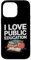 Me encantan los libros de educación pública Apple Carcasa para iPhone 14 Pro Max