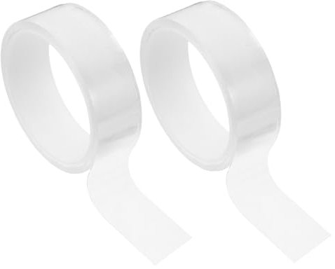 Sosoport Tira De Sellado Autoadhesiva De Acrílico Transparente 2 Piezas 300x3 Cm Para Sellar Ventanas, Bañeras y Lavabos, Cinta De Calafateo Profesional Para Reparaciones El Hogar