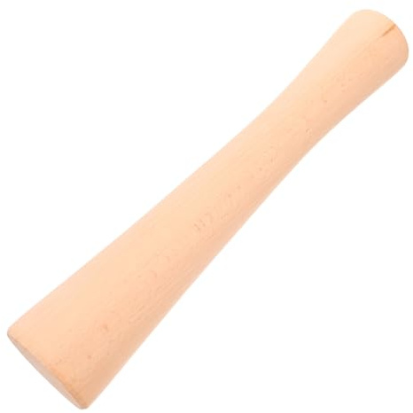 Cabilock Holz Krautstampfer für Fermentation Sauerkraut Stampfer Ergonomischer Fermentierstößel Holzstampfer für Einmachgläser Kimchi Gemüse Fermentieren