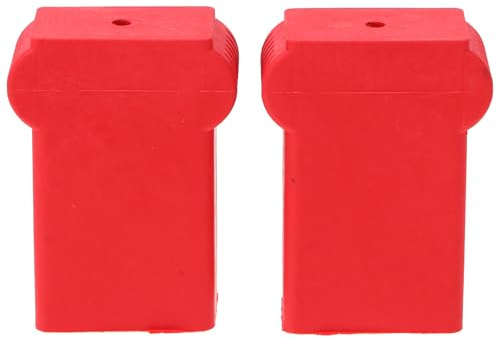 Toddmomy Non-Slip Ladder Covers Silicone Ladder Caps 2 Pack Wear-Resistant Pads for Home Use and Outdoor Stability 3.74X2.17X1.18In