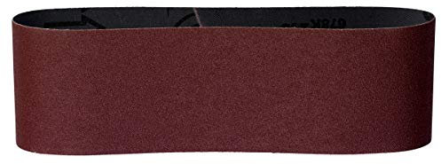 METABO 631004000 - Cintas abrasivas Professional para madera y metal 75 x 533 mm grano P 100 (Envase de 3 Ud)