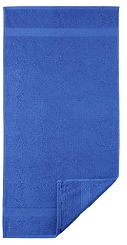 Egeria 2010450 Diamant Duschtuch, Baumwolle, royal, Größe 70 x 140 cm