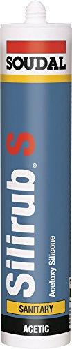 Soudal Silirub S siliconee Farbe Blanc 9531-alt 310ml