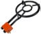 Garcima - Paelleras EL CID, brûleur à gaz avec 2 anneaux pour paella, 35 cm Diamètre