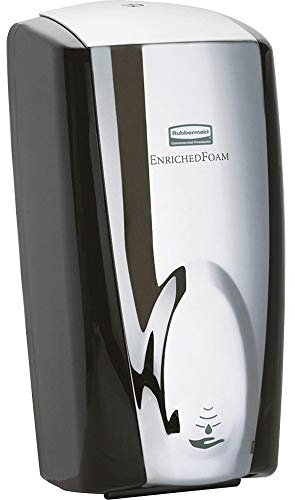 Rubbermaid Commercial Products FG750411 AutoFoam Seifenspender, 1100 ml, Plastik, schwarz, 20 x 20 x 10 cm