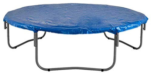 Upper Bounce 14ft Trampoline Cover, Waterproof and UV Cover for Weather, Wind, Rain Protection of Round Trampolines of All Brands and Models, Blue