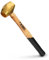 ABC Hammers ABC4BW Brass Hammer with 15-Inch Wood Handle, 4-Pound
